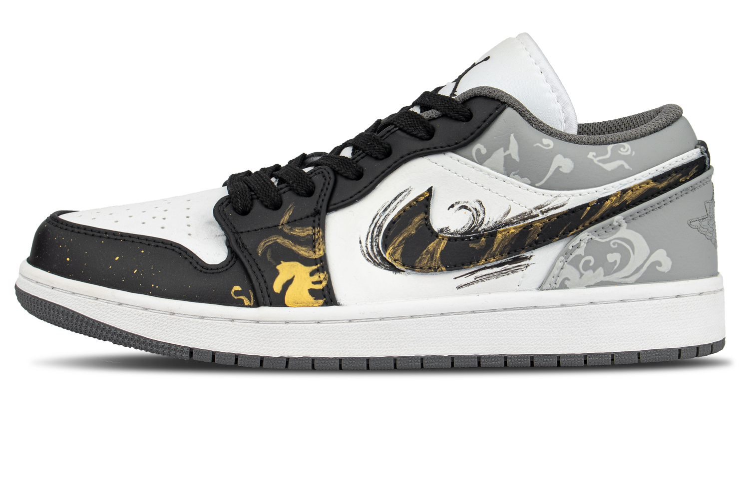 

Кроссовки Air 1 Cushioning Low top Vintage Basketball Shoes Unisex Jordan, светлый серый