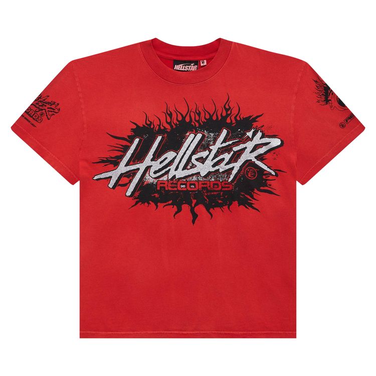 

Футболка Hellstar Records T-Shirt Red, красный