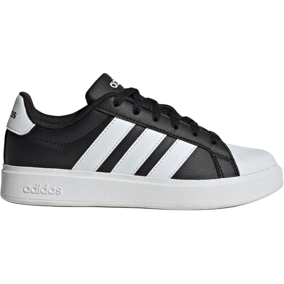 Низкие детские кроссовки для скейтбординга Superstar Series унисекс Adidas, черный/белый — фото 2
