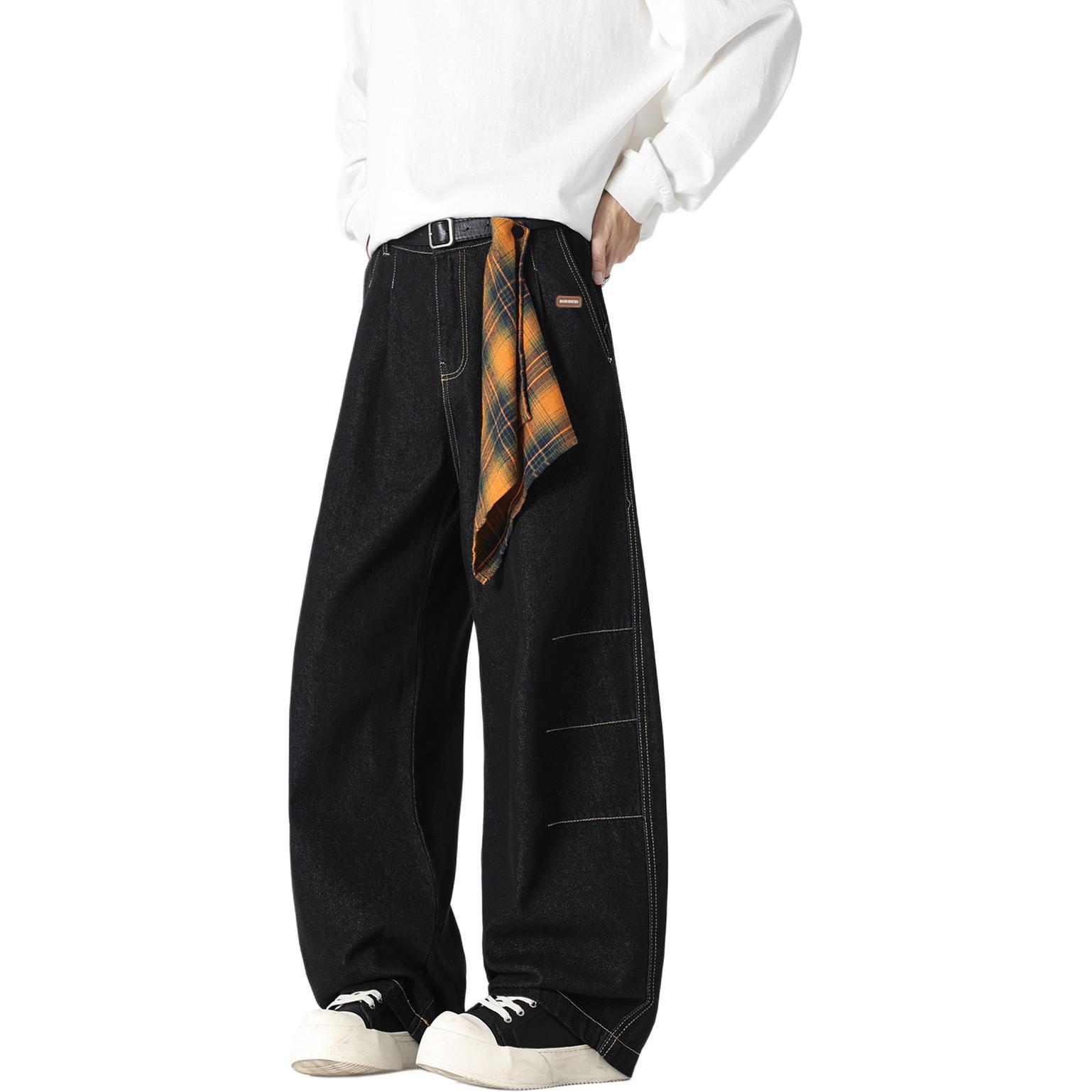 

Джинсы Unisex Moderate Straight Fit WARRIOR, черный[free diy badge]