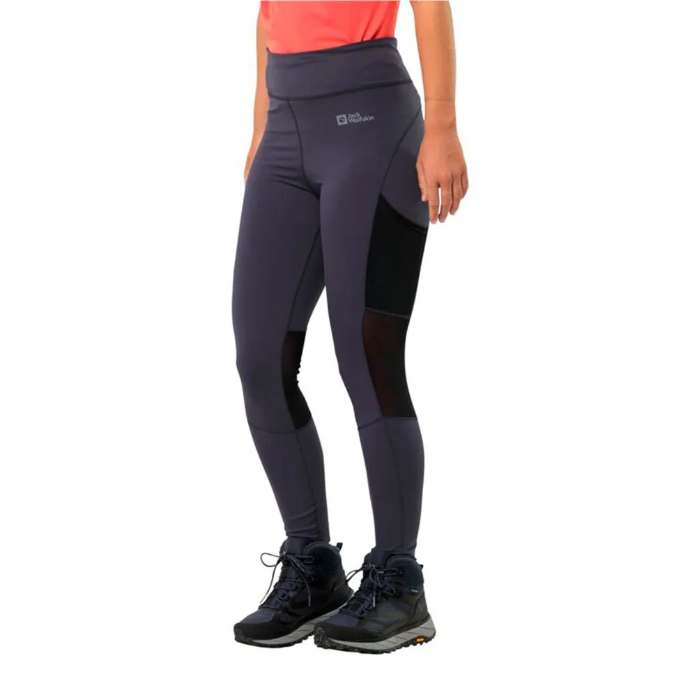 

Тайтсы Jack Wolfskin Kensteig, серый