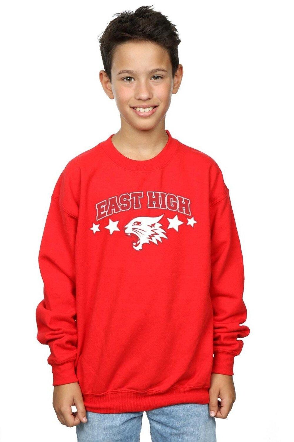 

Толстовка High School Musical The Musical Wildcat Stars Disney, красный