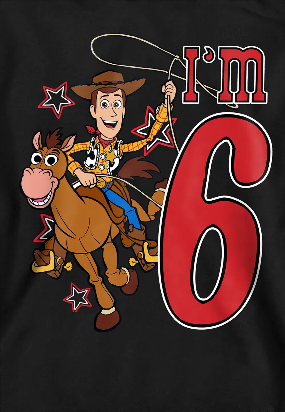 Детская худи Disney Toy Story Woody, черный — фото 2