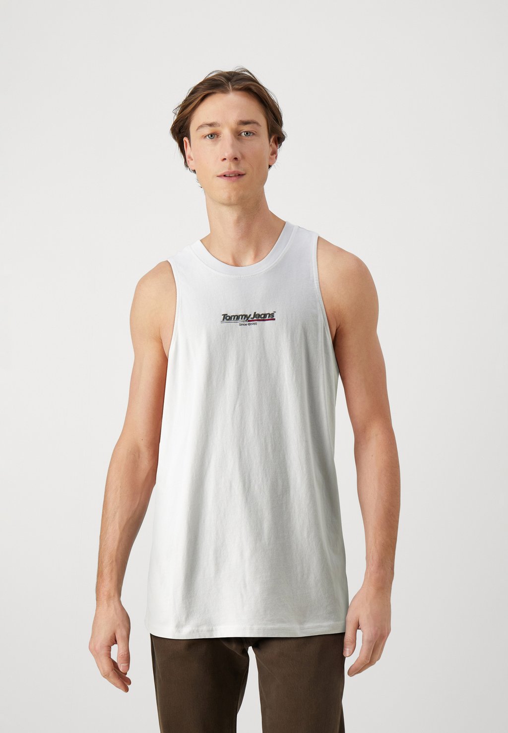 

Топ Flag Tank Tommy Jeans, белый