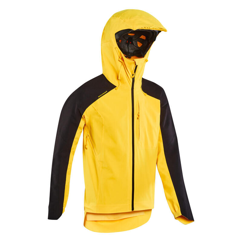 

Дождевик Rockrider, цвет fluoreszierendes sonnenblumenorange/rauchschwarz
