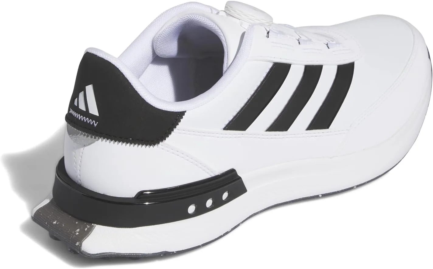 Мужские гольф-туфли Adidas S2g Spikeless Boa 24, белый/черный — фото 3