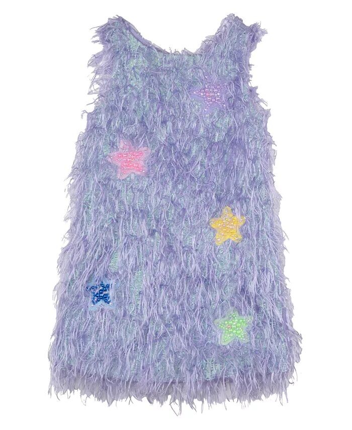 

Платье для маленьких девочек с переливами и перьями Sparkle & Shine
