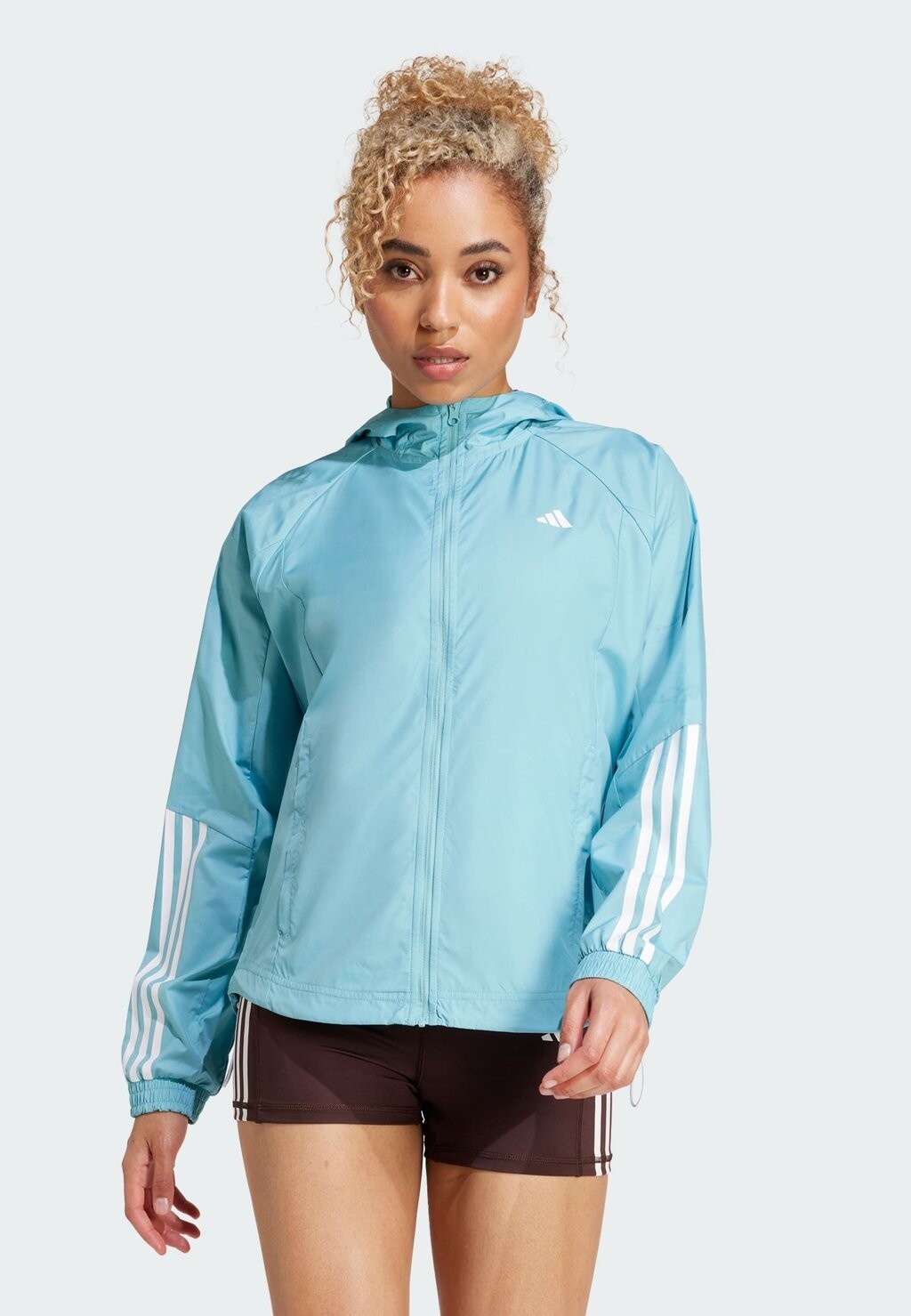 

Ветровка WIND.RDY HYPERGLAM adidas Performance, зеленый