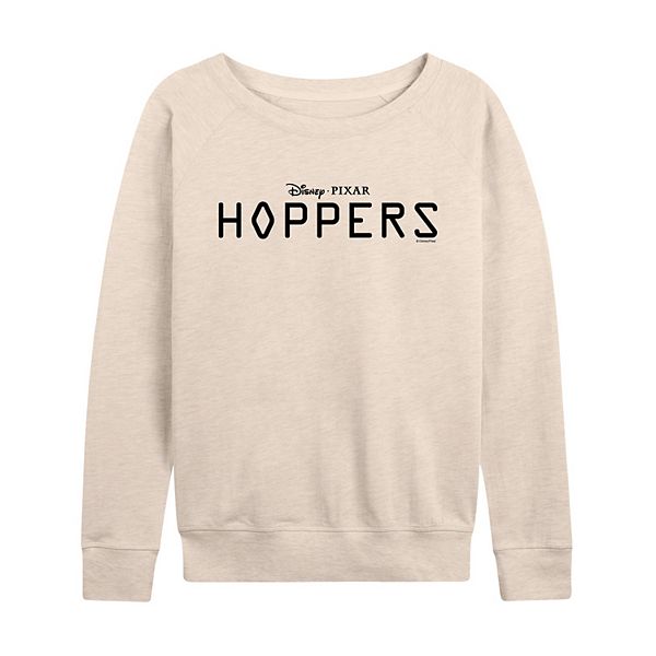 

Женская футболка с длинным рукавом Hoppers Logo French Terry Disney / Pixar, Beige