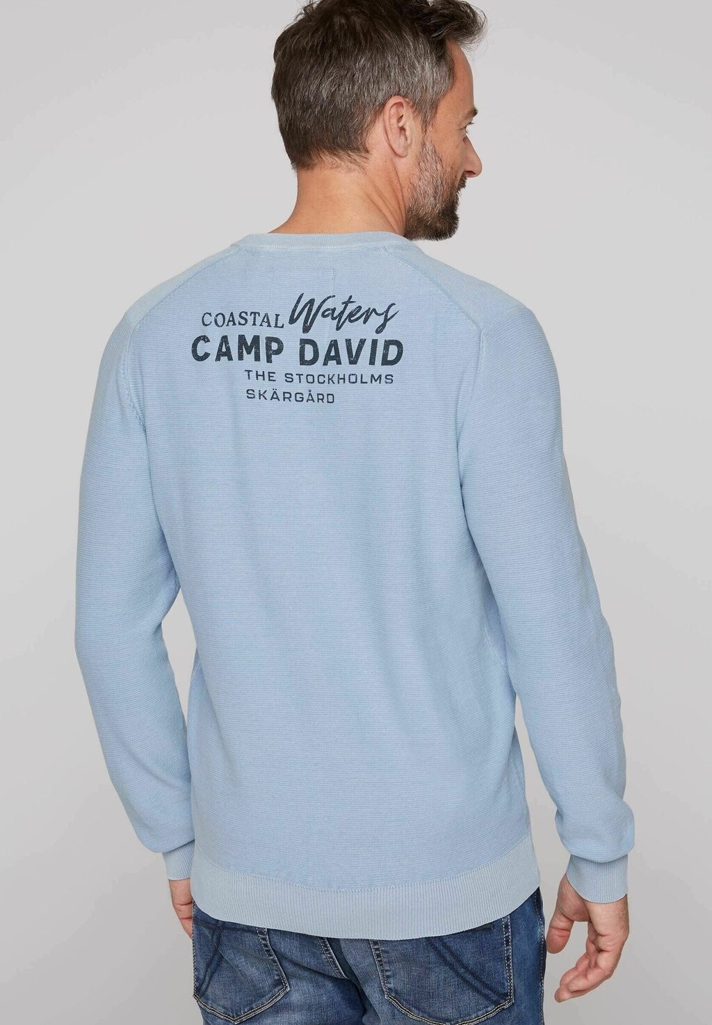 

Толстовка USED LOOK Camp David, синий