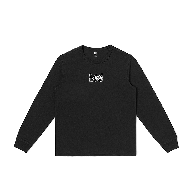 

Lee Футболка Long-S мужская black