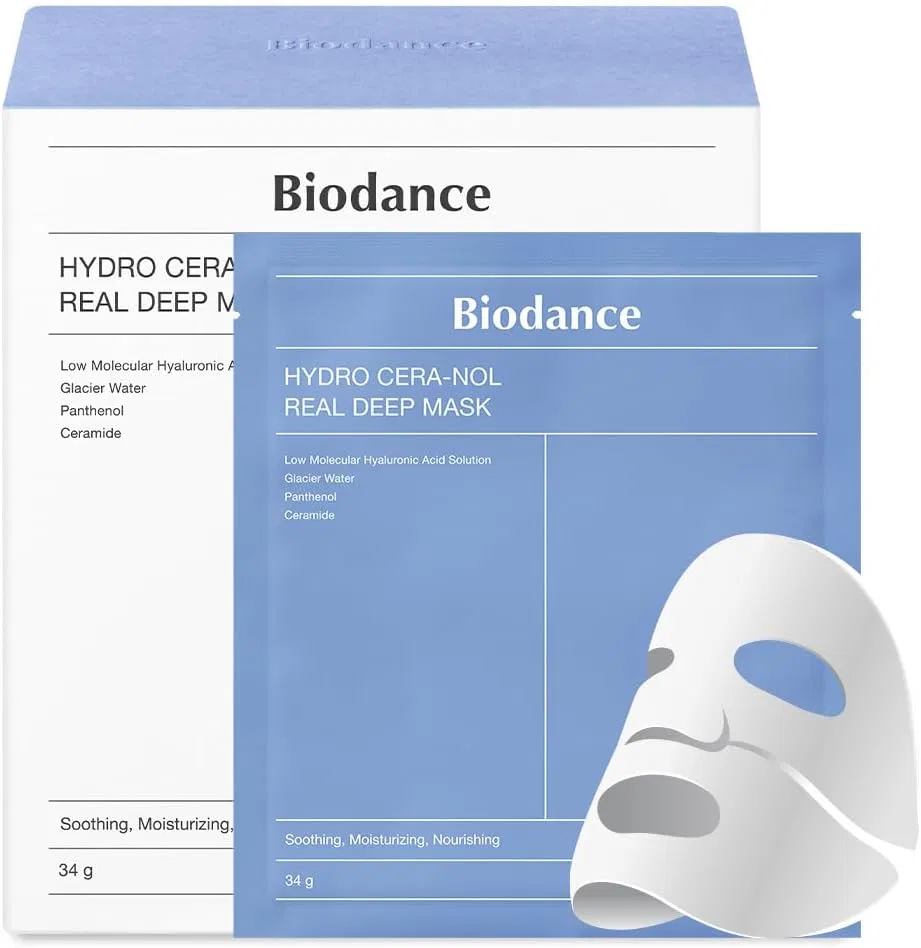 Маска для лица Biodance — Гидрогелевая Seranol, увлажняющая, успокаивающая, 544 г