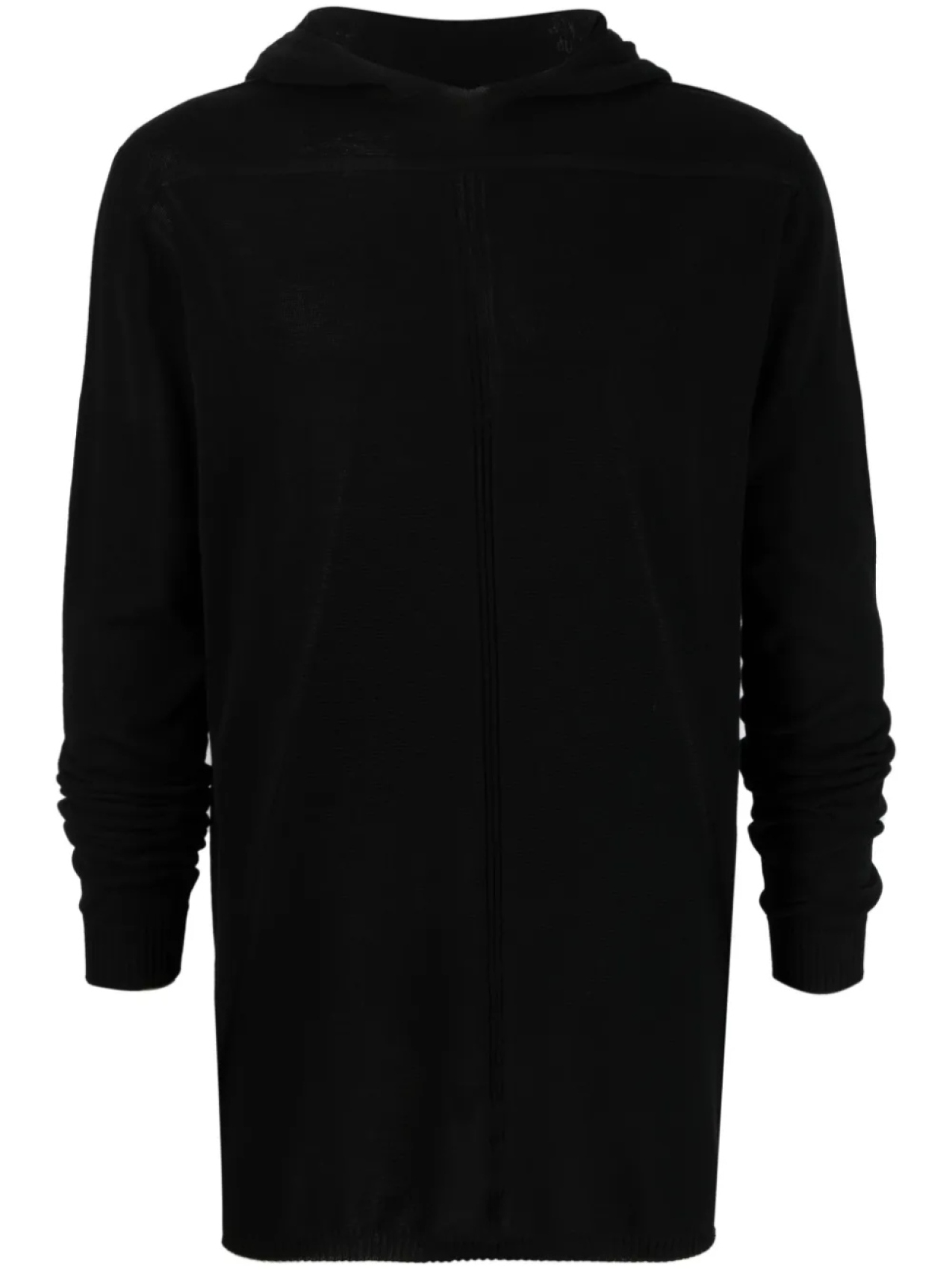 

Худи из органического хлопка Rick Owens, черный