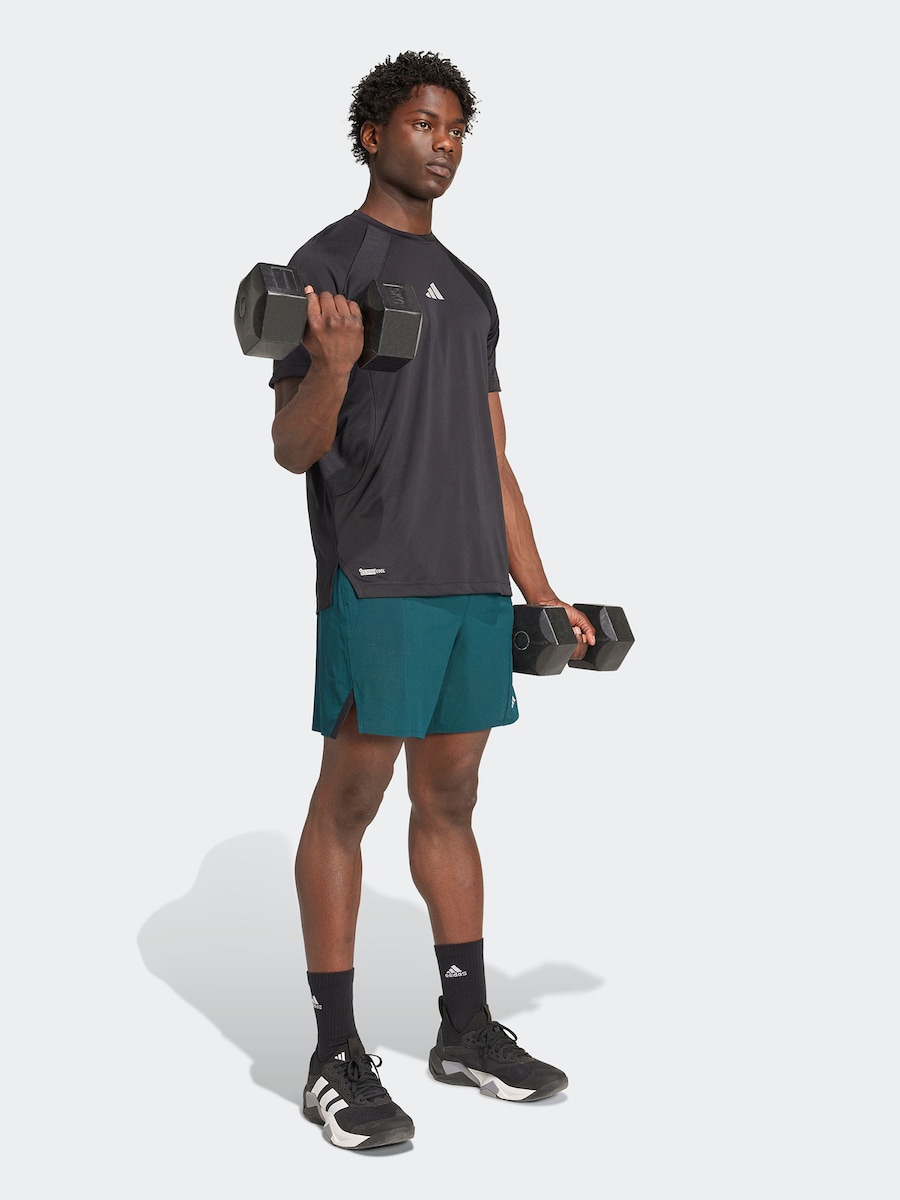 Футболка Performance ADIDAS PERFORMANCE Tech App, черный — фото 2