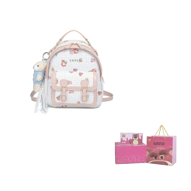 

Disney Рюкзак из ПВХ для женщин розовый, Pink[Lotso]