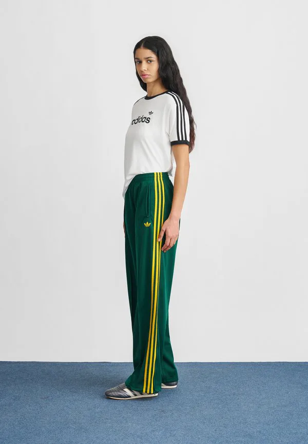 Свободные спортивные штаны firebird Adidas Originals, Collegiate Green/Crew Yellow — фото 2