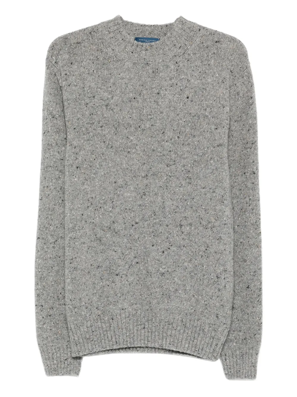 

Свитер с круглым вырезом Daniele Fiesoli, серый