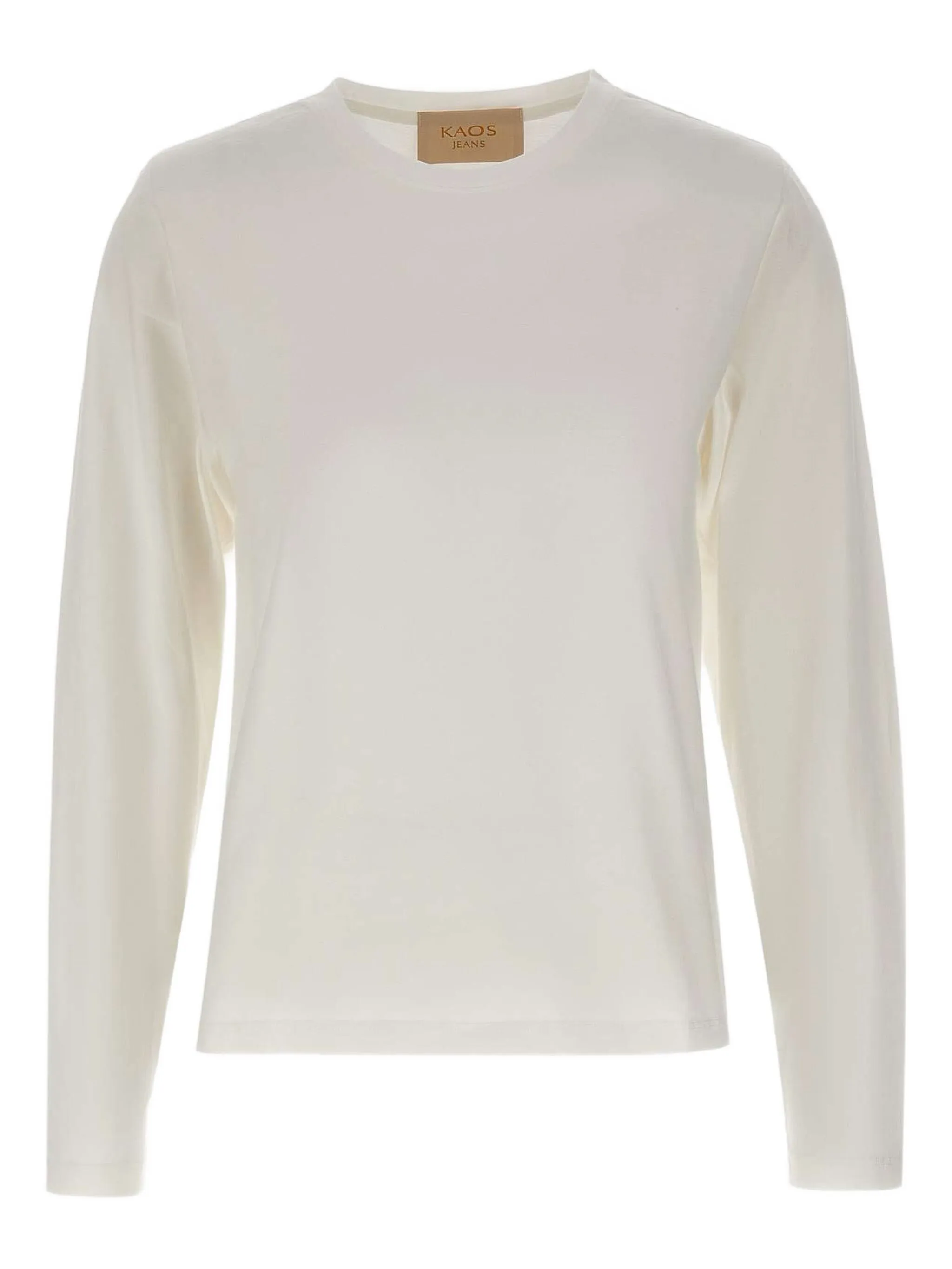 

Декорированный топ с длинными рукавами Kaos, белый