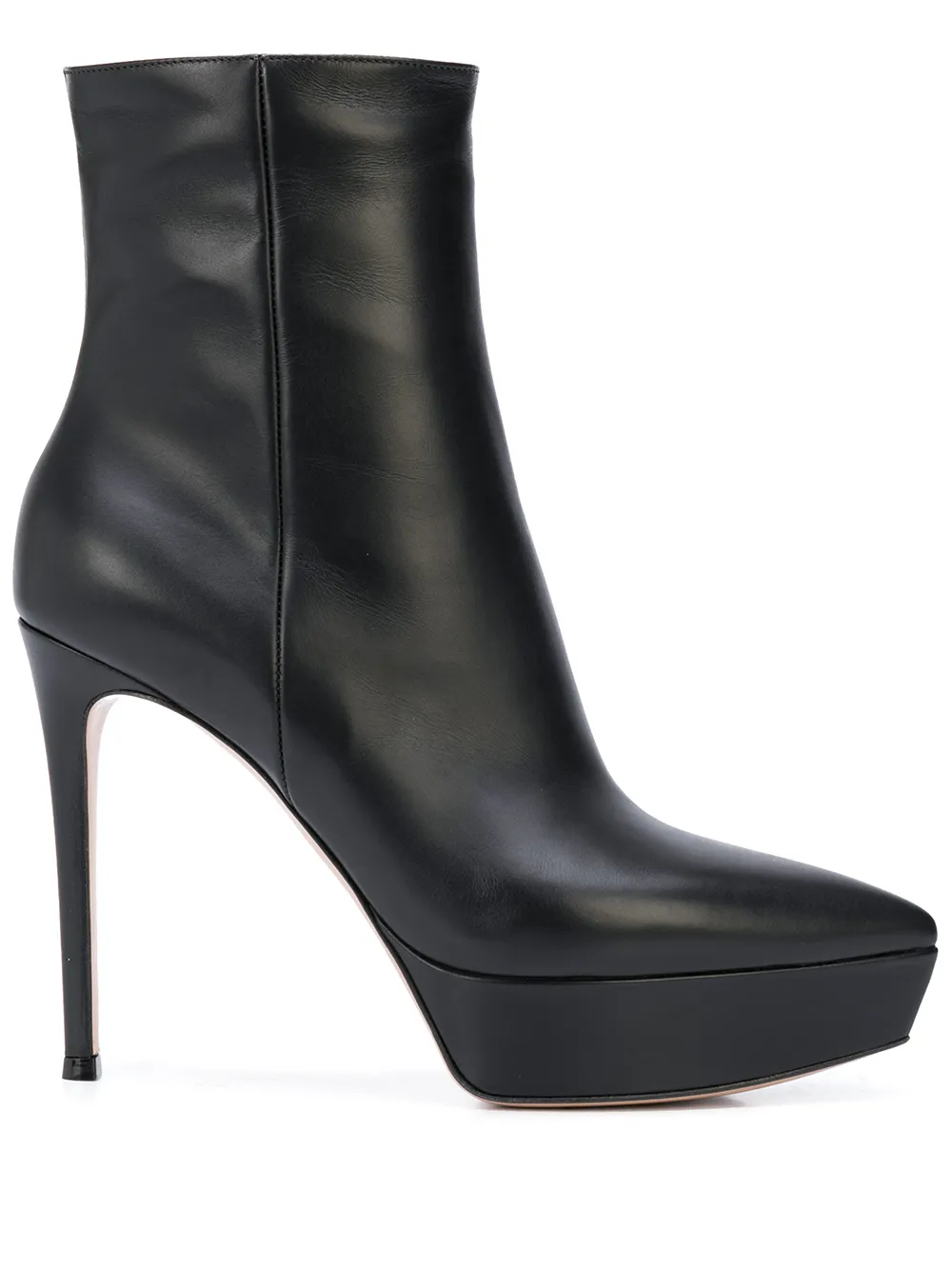 Ботильоны Dasha на платформе Gianvito Rossi, черный