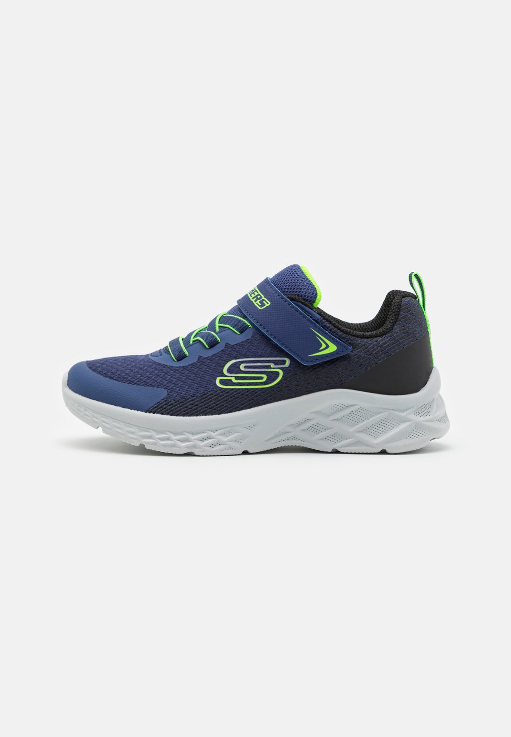 

Кроссовки низкие MICROSPEC II Skechers, цвет navy/black/lime