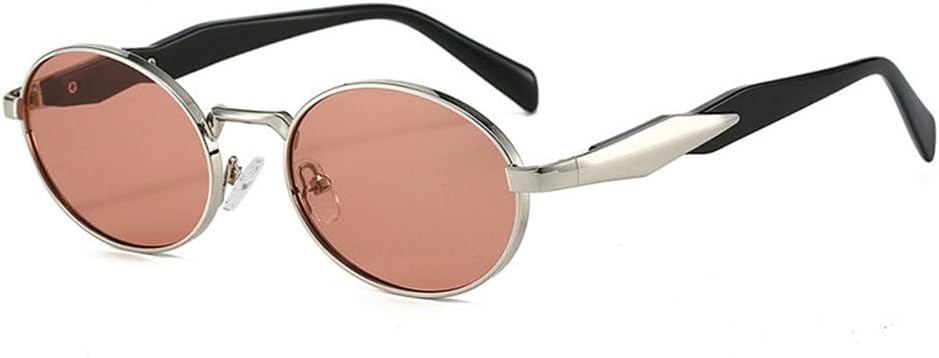 

Ретро овальные металлические солнцезащитные очки для женщин и мужчин, роскошные модные женские солнцезащитные очки в стиле панк, стильные солнцезащитные очки с защитой от УФ-излучения UV400 generic, C1-22153