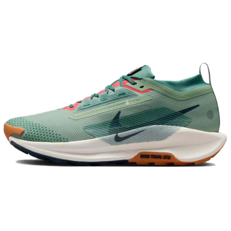 

Nike React Pegasus Trail 5 Gore Tex Jade Horizon, цвет Horizon Green/Arsenal Dark Sea Blue/Coastal Blue/Light Ivory White/Monarch