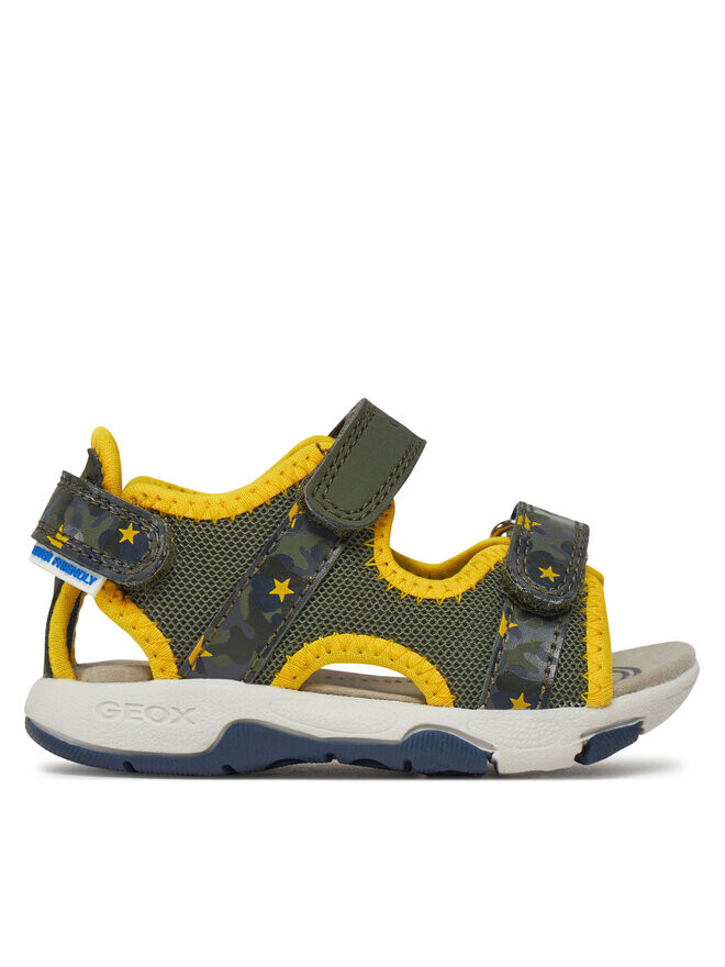 

Сандалии B Sandal Multy Boy B450FA 014CE C0629 M Geox, хаки/желтый