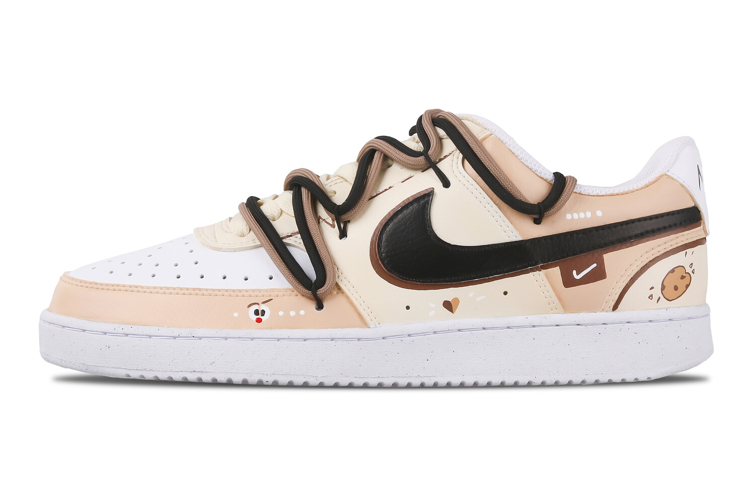 

Кроссовки Nike Court Vision 1 Skateboard Shoes Men Low-Top White