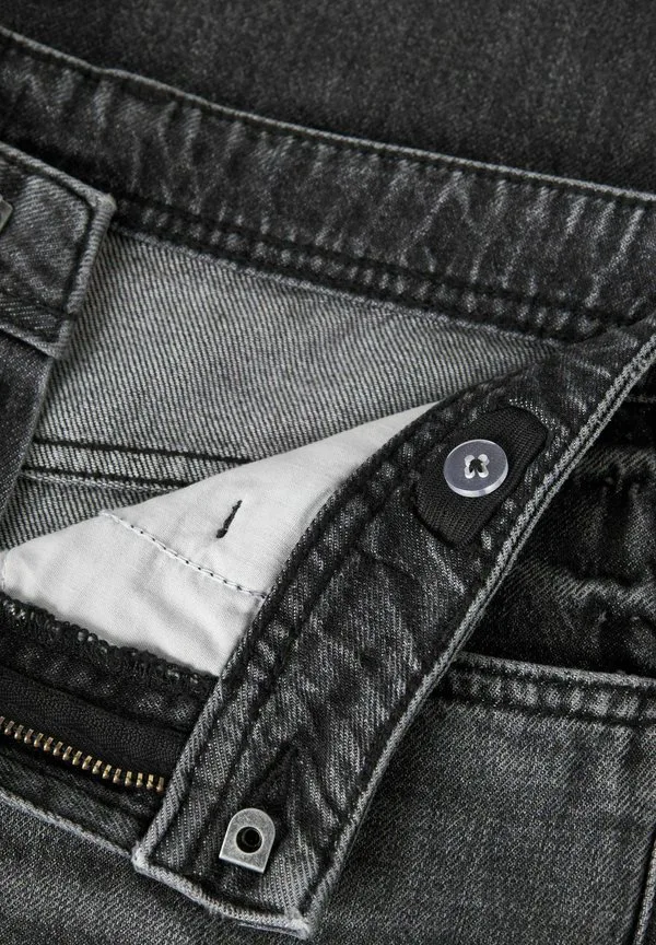 Широкие прямые джинсы Two Soon, Dark Grey Denim — фото 3