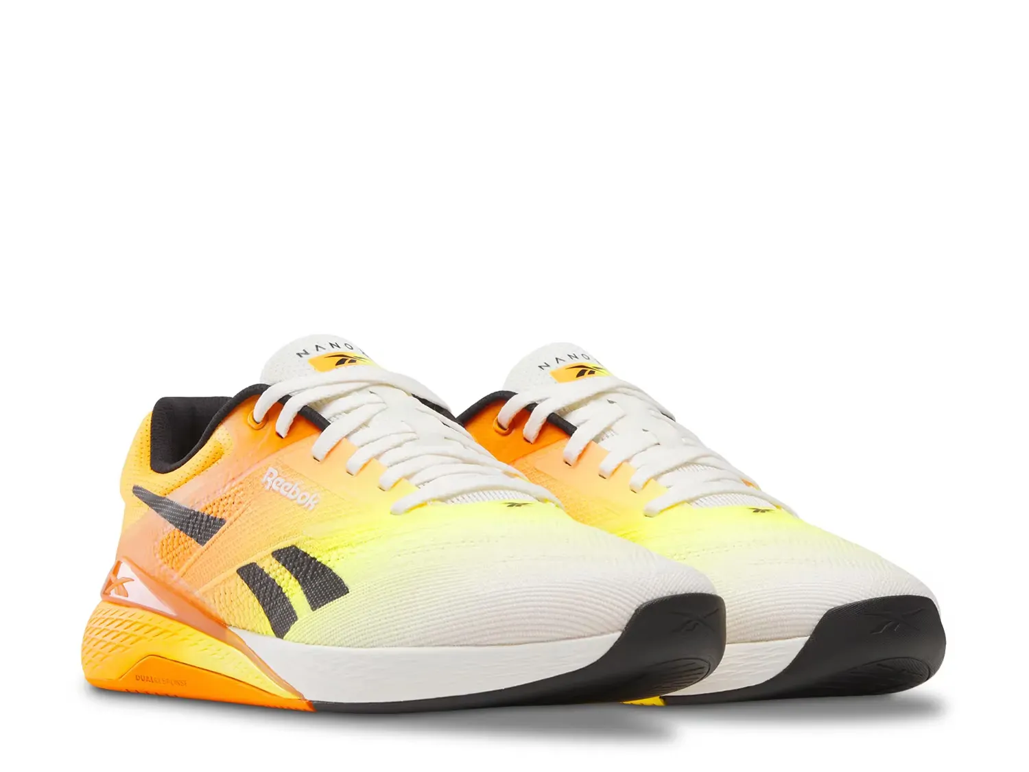 Кроссовки тренировочные Nano X5 - женские Reebok, White/Orange — фото 2