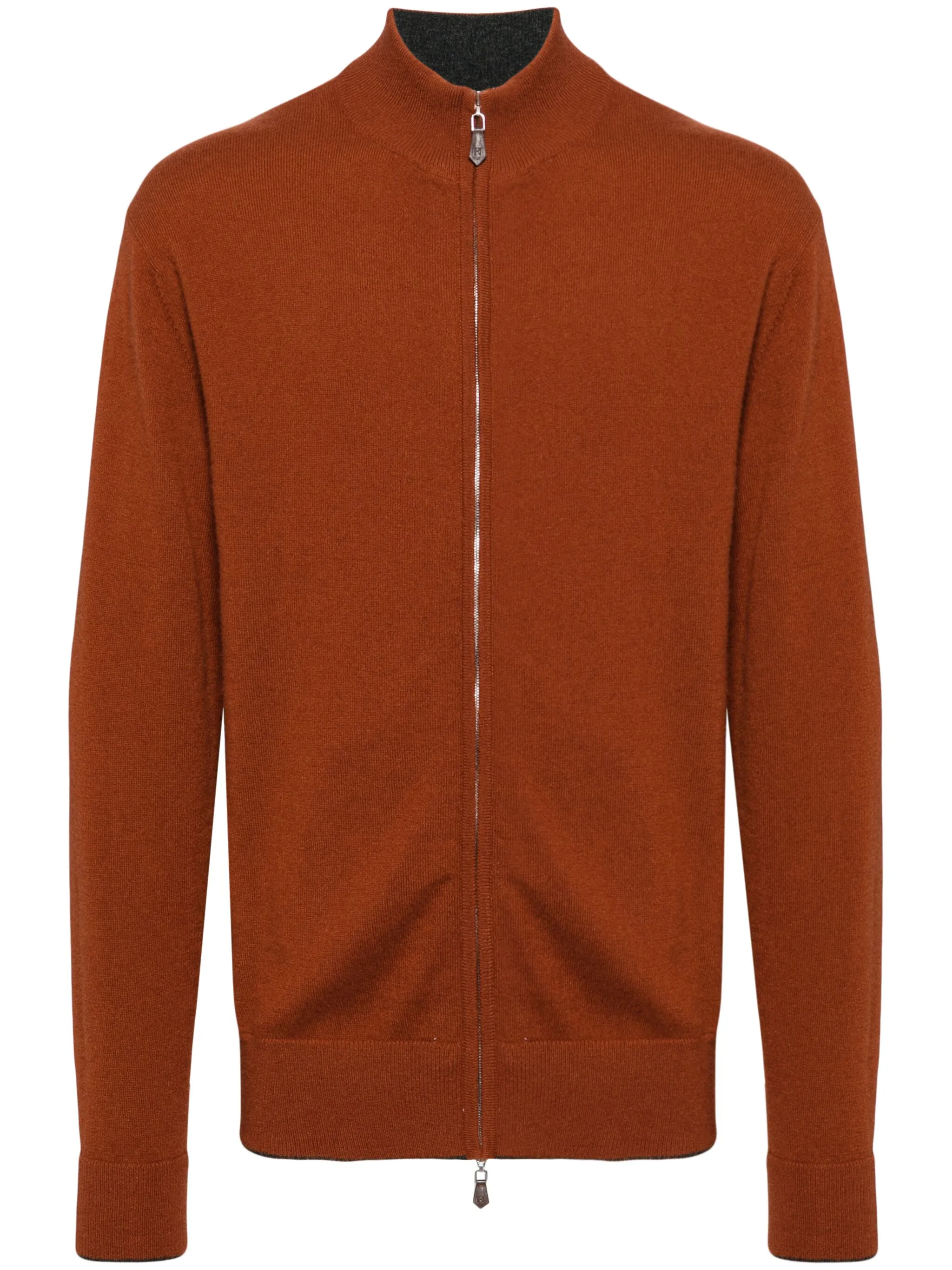 

Джемпер Knightsbridge на молнии N.Peal, оранжевый