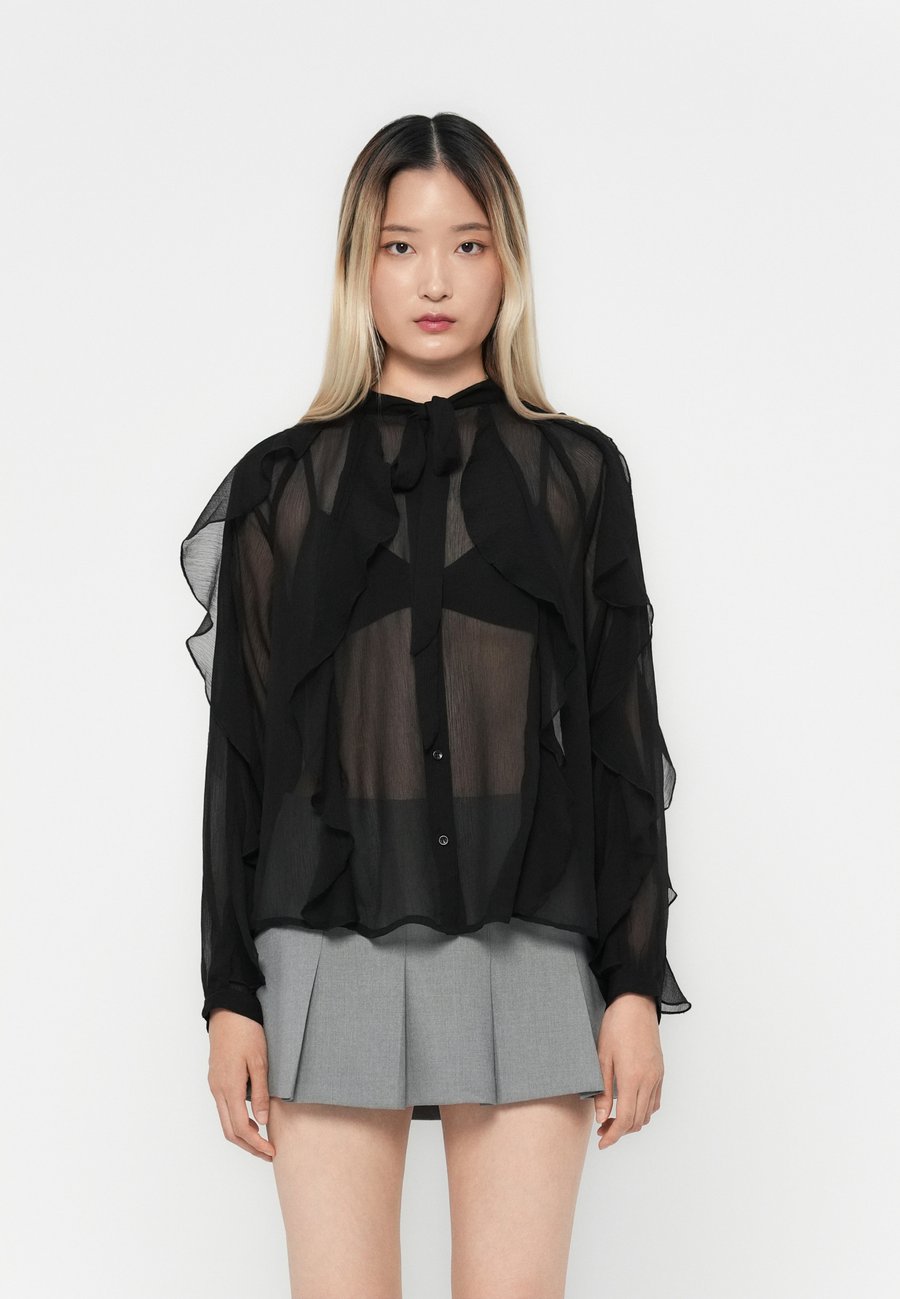 

Блуза ONLY ONLTARYN ROMANTIC RUFFLE, Black