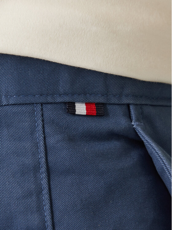 Чиносы straight fit Denton Essential MW0MW40262 Tommy Hilfiger, синий — фото 4