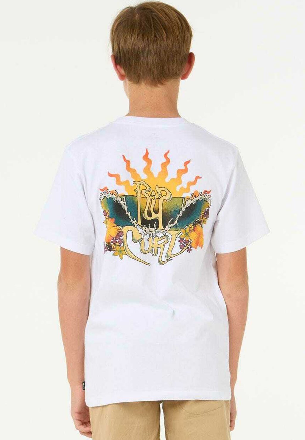 

Футболка с принтом Rip Curl, белый