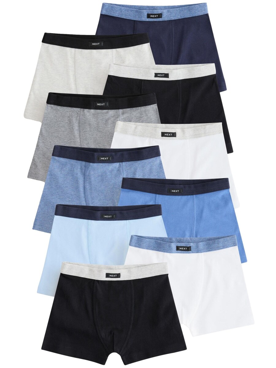 

Трусы Next, цвет Navy/Pastel blue/mottled blue/mottled grey/Black/White