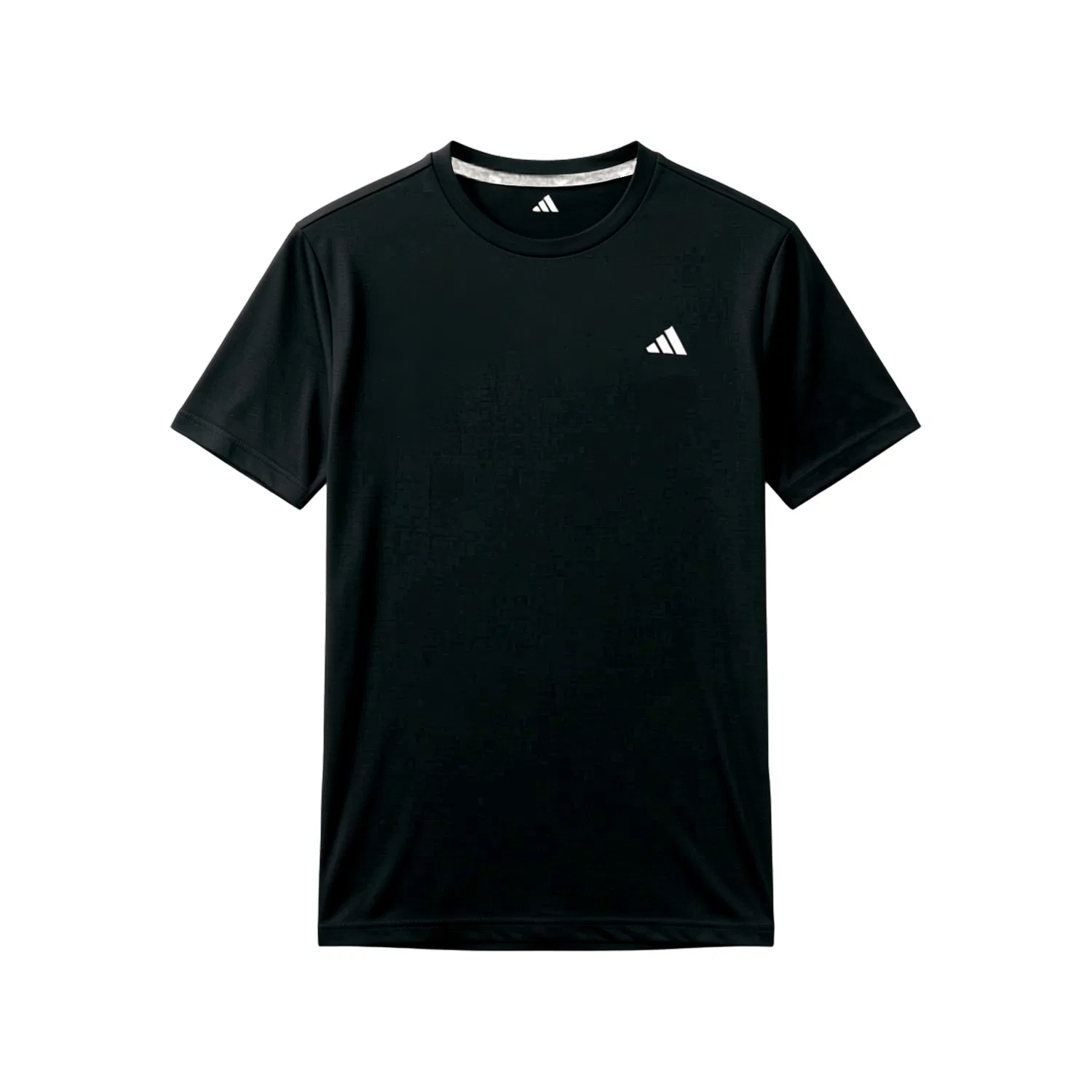 Футболка Adidas с круглым вырезом, черная — фото 4
