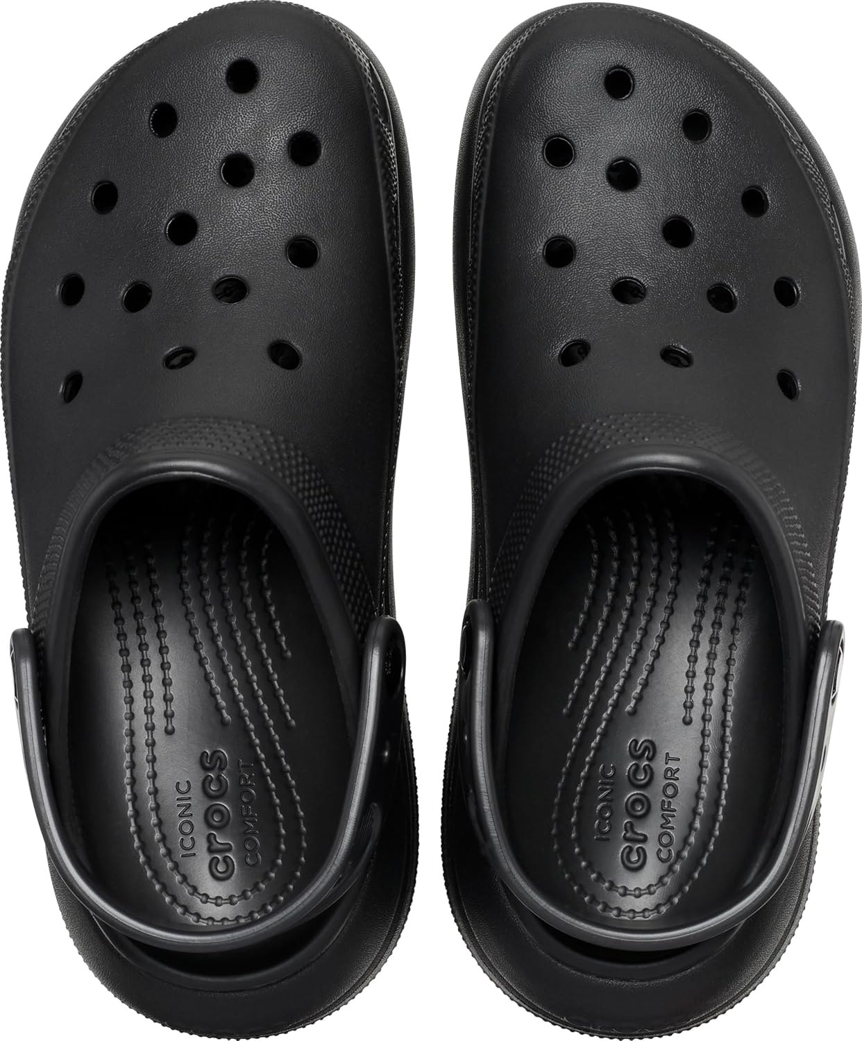 Сабо для взрослых унисекс Crush Clogs Crocs, черный — фото 3