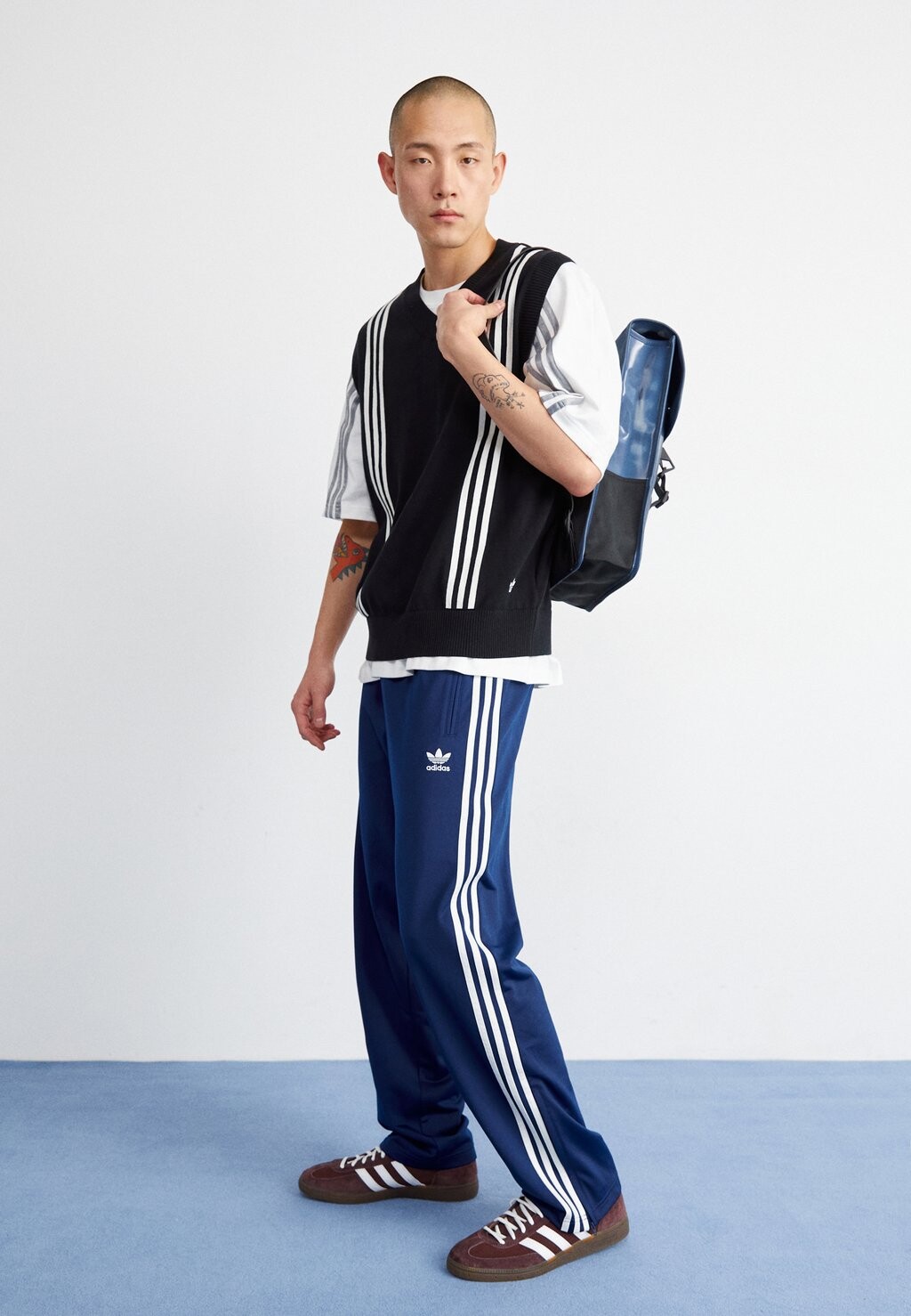 Спортивные штаны FIREBIRD adidas Originals, цвет night indigo — фото 2