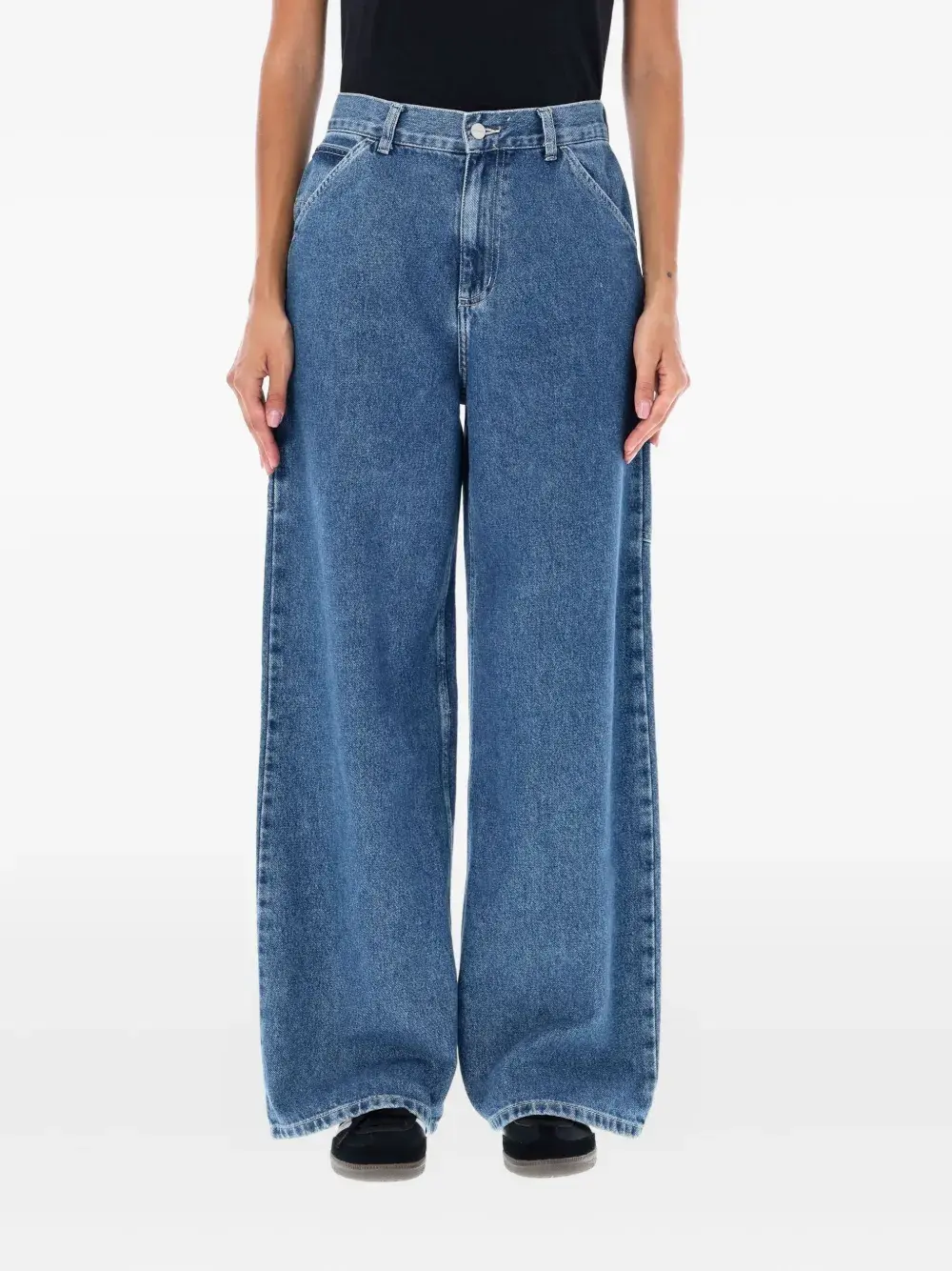 

Джинсы Jen с эффектом потертости Carhartt Wip, синий