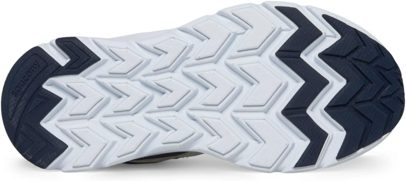 Saucony Детские кроссовки Axon Kdz, серый/темно-синий/красный — фото 2