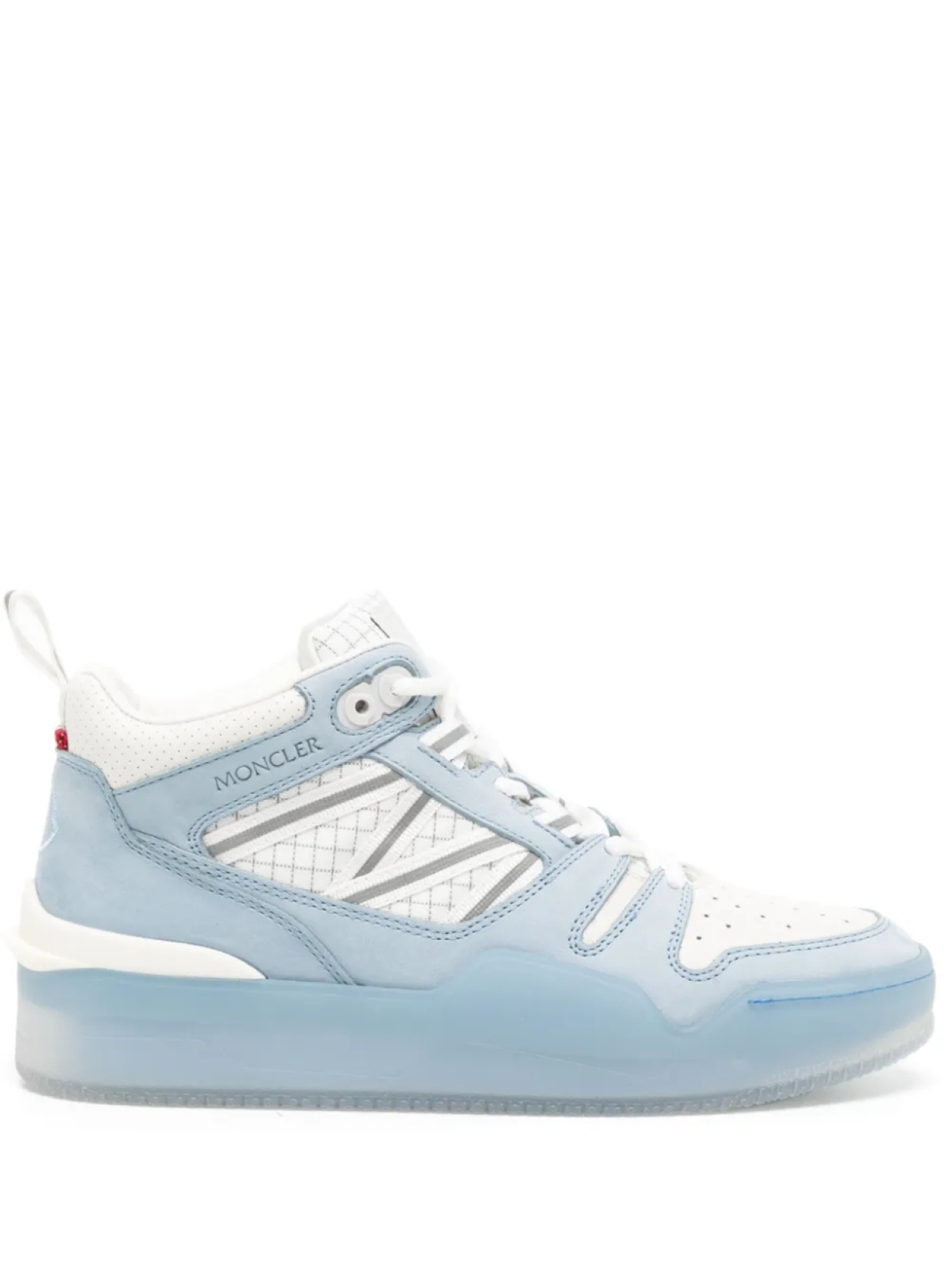 Высокие кроссовки Pivot Moncler, синий