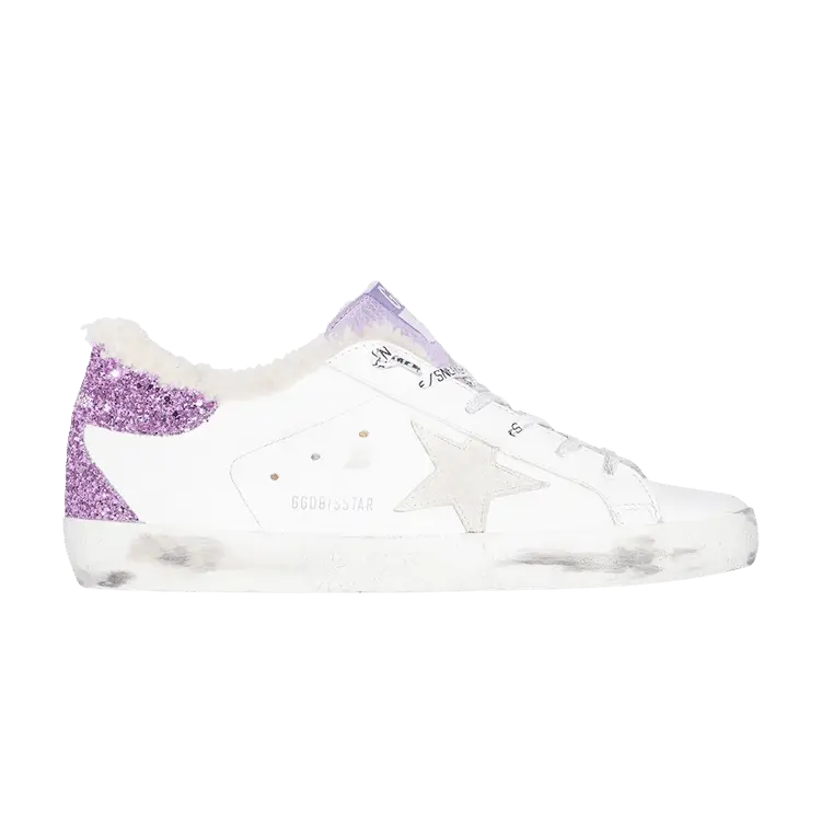 Кроссовки Golden Goose Wmns Superstar White Lavender, белый