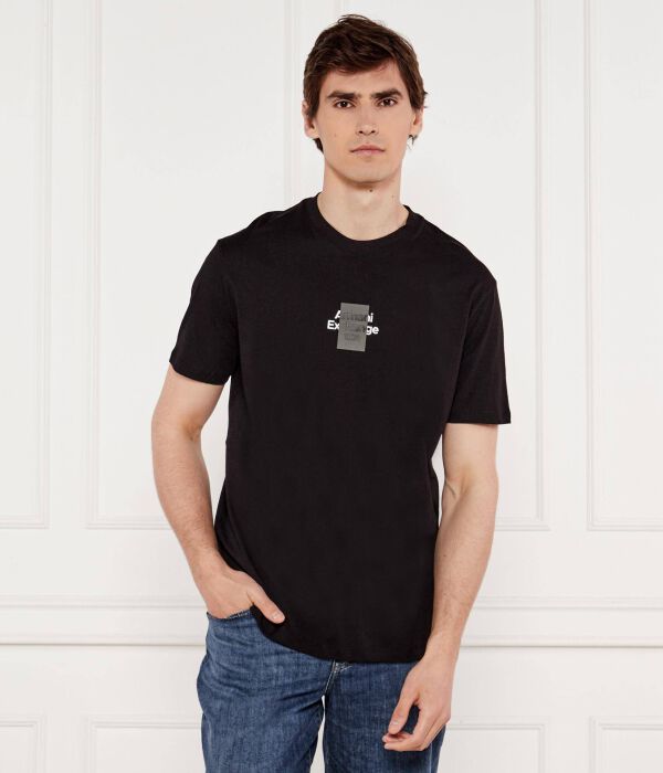 

Футболки Regular fit Armani Exchange, черный