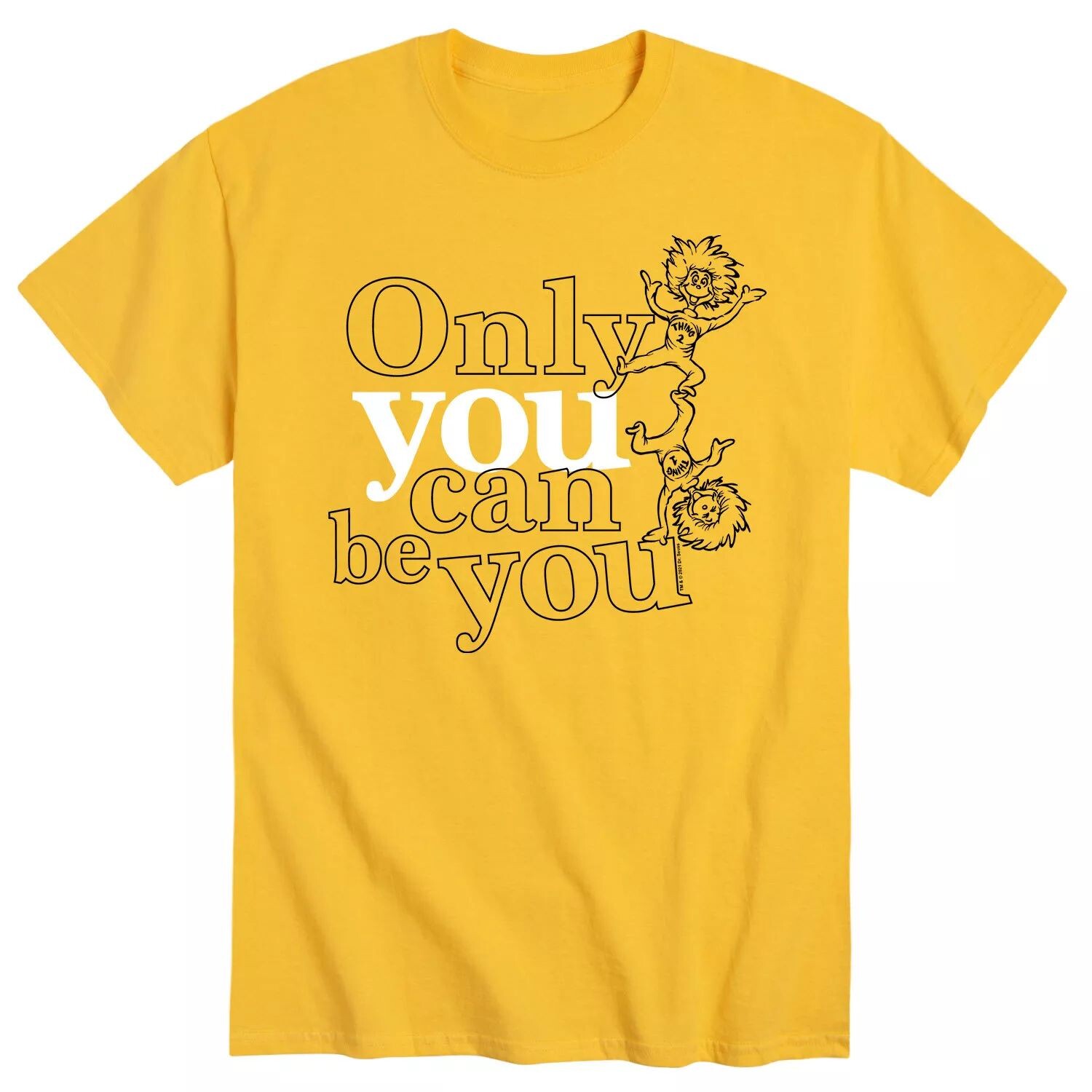 

Мужская футболка Dr. Seuss Only You Can Be You Tee Licensed Character