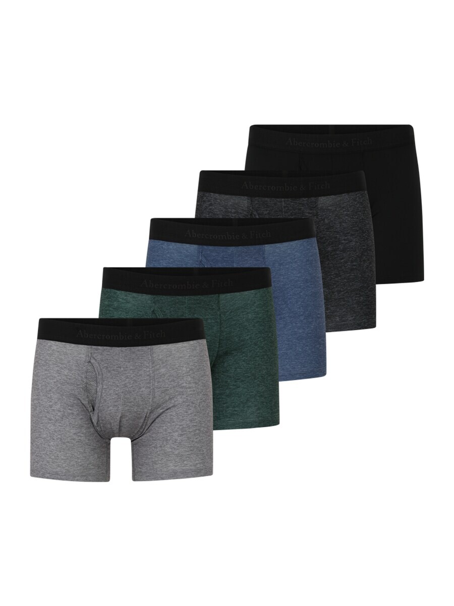 

Боксеры Abercrombie & Fitch Boxer shorts, синий/серый/темно-зеленый/черный