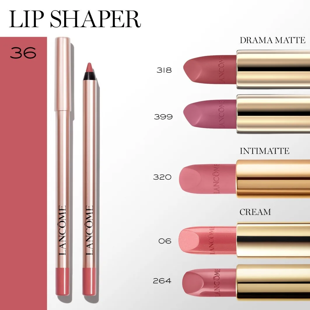 Lipliner lip idôle lip shaper Lancome, 36 - nude now, 1,2 гр — фото 3