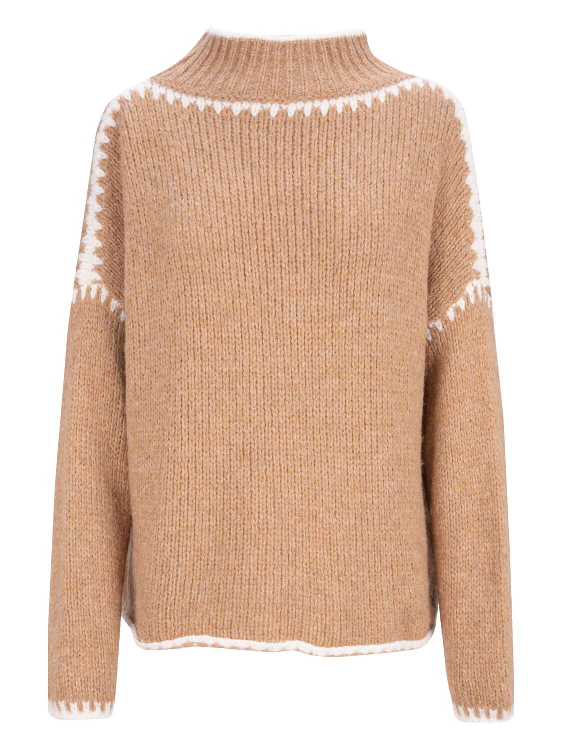 

Seasons of April Свитер 'JOLIE' в коричневом цвете