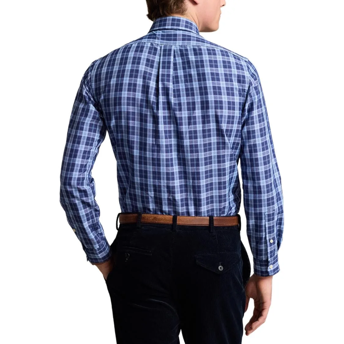 Рубашка мужская SS26 Polo Ralph Lauren, синий — фото 3