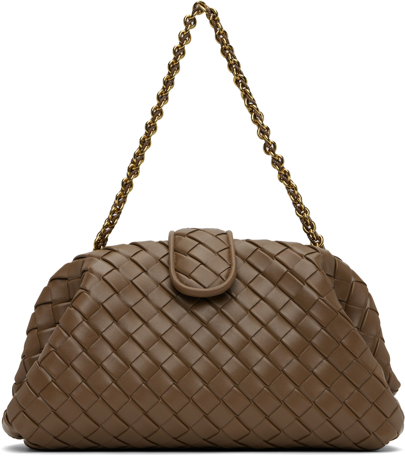 

Сумка-клатч Khaki Lauren 1980 среднего размера Bottega Veneta, Хаки, Сумка-клатч Khaki Lauren 1980 среднего размера Bottega Veneta