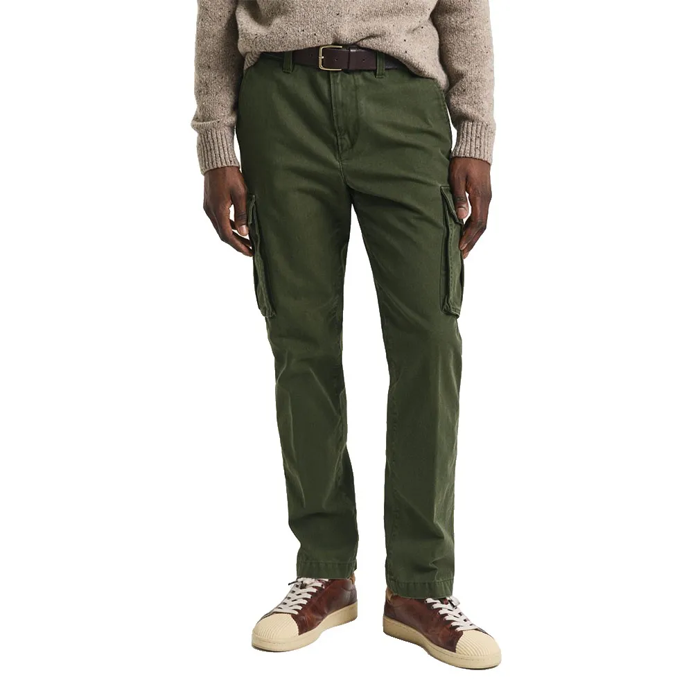 

Брюки карго Gant 1505362 Regular Fit, зеленый